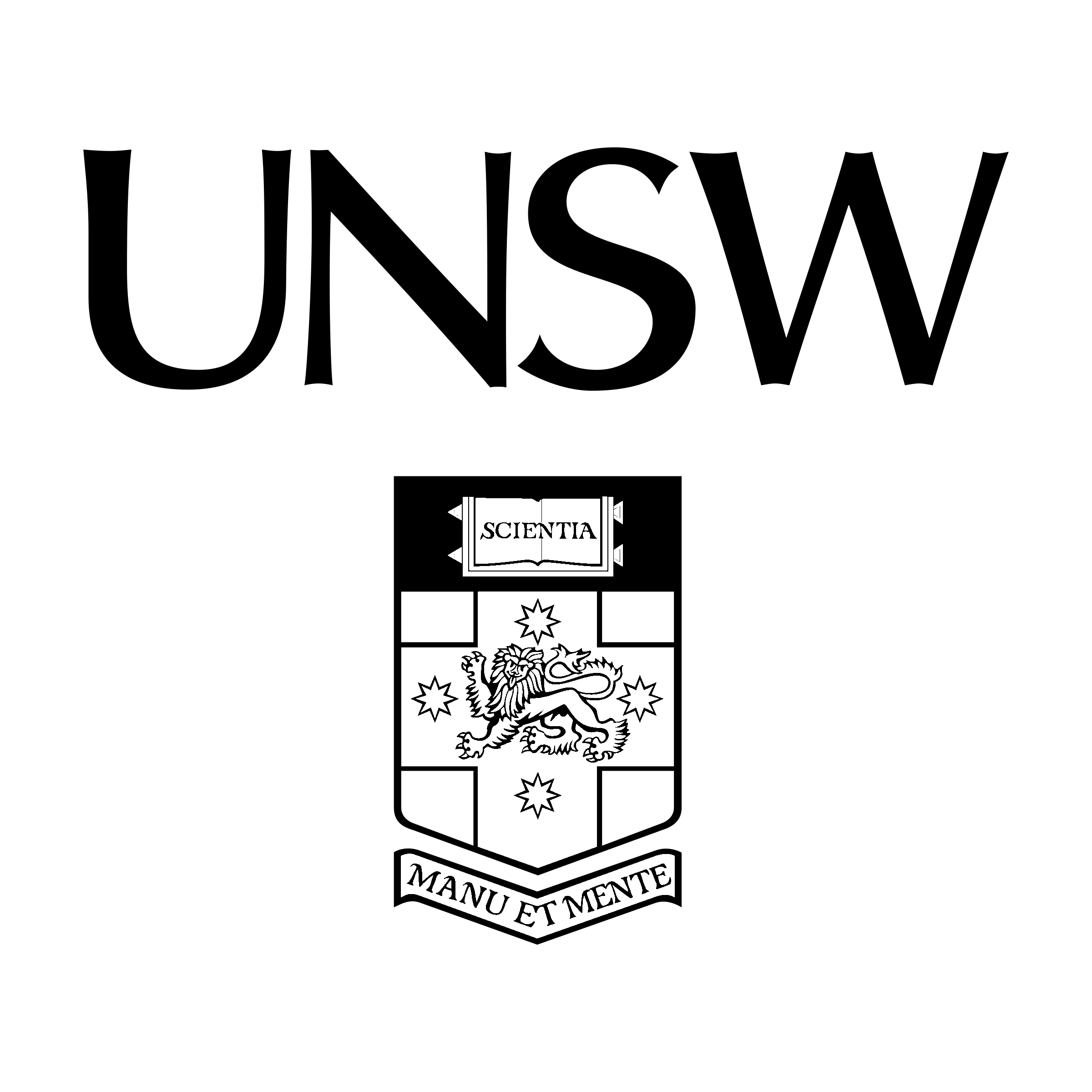 Unsw Logo Black And White